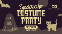 Halloween Costume Party Animation Preview