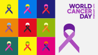 Cancer Day Pop Art Facebook event cover Image Preview