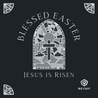 Easter Stained Glass Instagram post Image Preview