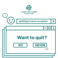 Never Quit T-shirt Image Preview