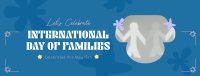 Modern International Day of Families Facebook Cover Design