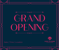 Art Deco Grand Opening Facebook post Image Preview