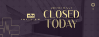 Dentist Is Out Facebook cover Image Preview