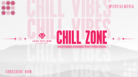 Chill Zone Playlist YouTube banner | BrandCrowd YouTube banner Maker