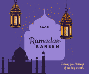 Ramadan Kareem Greetings Facebook post Image Preview