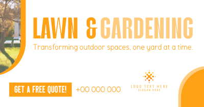 Convenient Lawn Care Services Facebook ad Image Preview