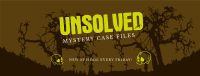 Unsolved Mysteries Facebook Cover Design