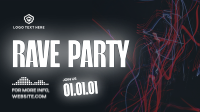 Rave Party Vibes Facebook Event Cover Image Preview