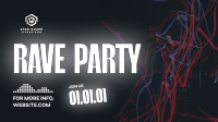 Rave Party Vibes Facebook Event Cover Image Preview