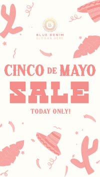 Cinco De Mayo Confetti Sale Instagram Reel Image Preview