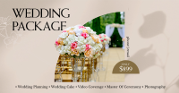 Wedding Flower Bouquet Facebook Ad Image Preview