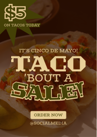 Cinco De Mayo Taco Flyer Design