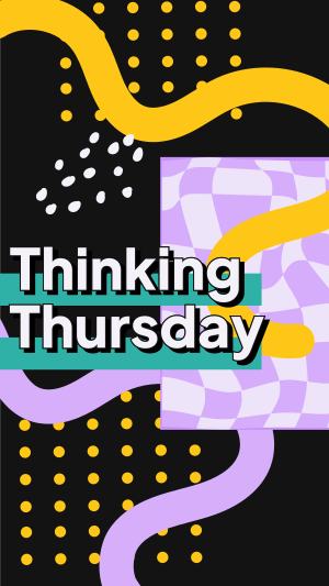 Psychedelic Thinking Thursday Instagram story Image Preview