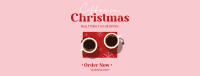 Christmas Coffee Sale Facebook Cover Design