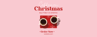 Christmas Coffee Sale Facebook cover Image Preview