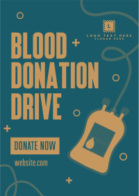 Blood Donation Drive Flyer Image Preview