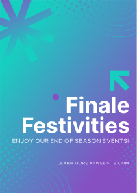 Corporate End Of Season Event Poster Image Preview