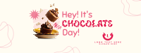 Chocolatey Cake Facebook cover Image Preview