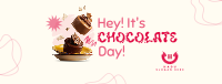 Chocolatey Cake Facebook cover Image Preview