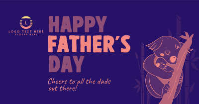 Father's Day Koala Facebook ad Image Preview