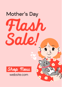 Cat Mom Sale Flyer Image Preview