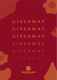 Giveaway Time Flyer Image Preview