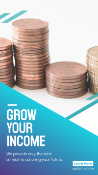 Financial Growth Instagram Story Design