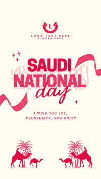 Saudi National Day Instagram story Image Preview