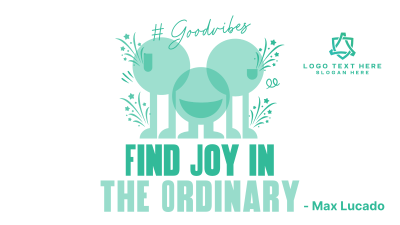 Finding Joy Quote Facebook event cover Image Preview