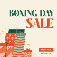 Gifts Boxing Day Instagram Post Design