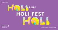 Holi Fest Facebook ad Image Preview