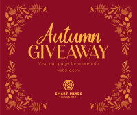 Autumn Giveaway Post Facebook post Image Preview
