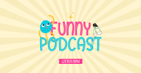 The Silly Podcast Show Facebook Ad Design