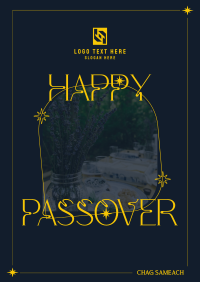 Passover Seder Plate Poster Design