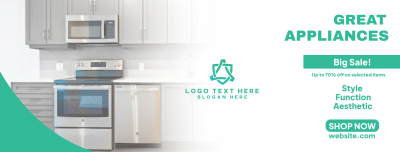 Great Appliances Facebook cover Image Preview