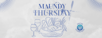 Maundy Thursday Supper Facebook Cover Image Preview