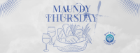 Maundy Thursday Supper Facebook cover Image Preview