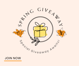 Spring Giveaway Facebook post Image Preview