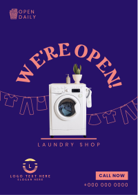 Laundry Washer Flyer Image Preview