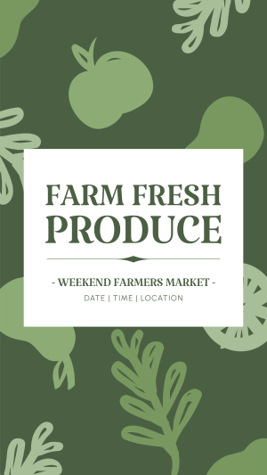 Farm Fresh Produce Facebook story Image Preview
