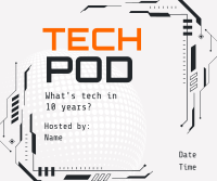 Technology Podcast Session Facebook Post Design