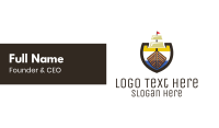 Seaside Emblem Business Card Image Preview