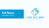 Blue Cross Business Card Preview