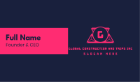 Esports Neon Letter Business Card Image Preview