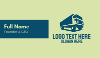 Freight Truck Transport Business Card Design