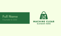 Green Bag Restaurant  Business Card Image Preview