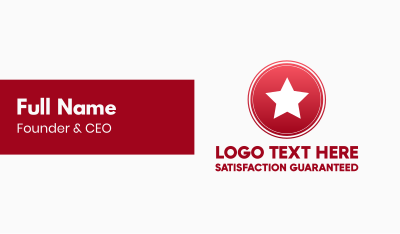 Satisfaction Guaranteed Business Card Image Preview
