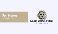 Skull Graffiti Art Business Card Preview