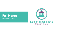 Dental Pantheon Toothbrush Business Card Image Preview
