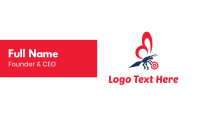 Insect Target Business Card Image Preview